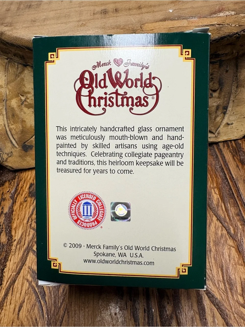 Old World Christmas old world